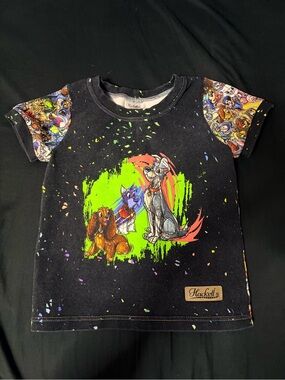 Hackett Gorgeous Kids Disney Graphic Dog Print Tee Size 1-3year